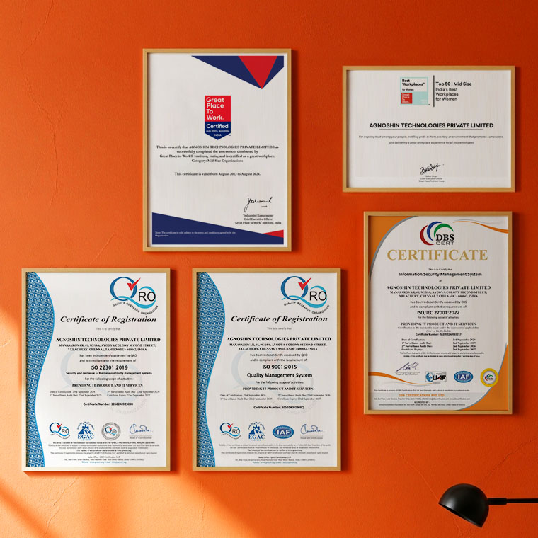 Trusted. Tested. Certified.